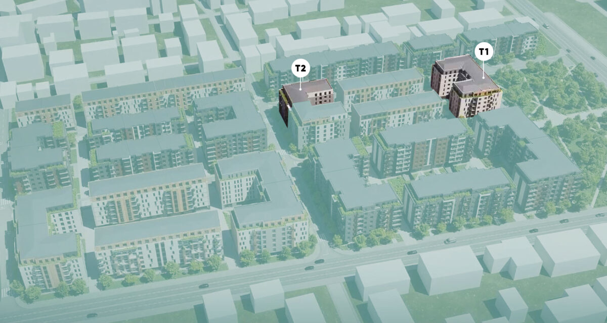 Treska – mapa T1 i T2